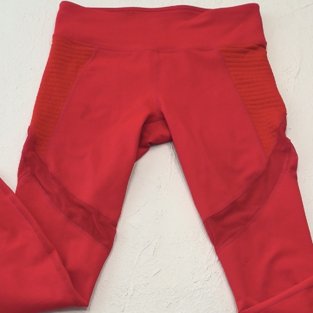 Vibrant Red Leggings